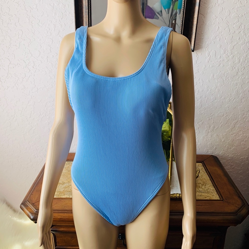Blue Texture swimsuit